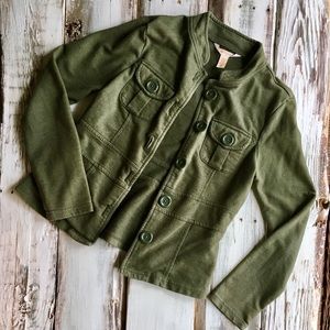 Army Green Girl’s Jacket